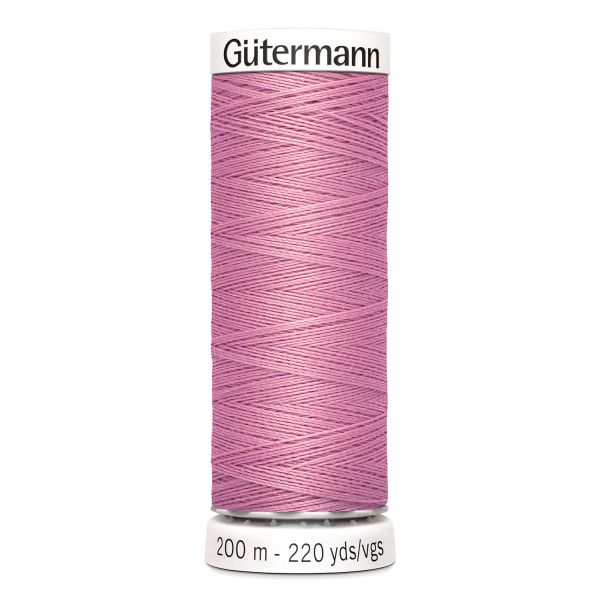 Нитки универсальные Gutermann Sew-all, 200м, 663 т.розовый, 5 катушек