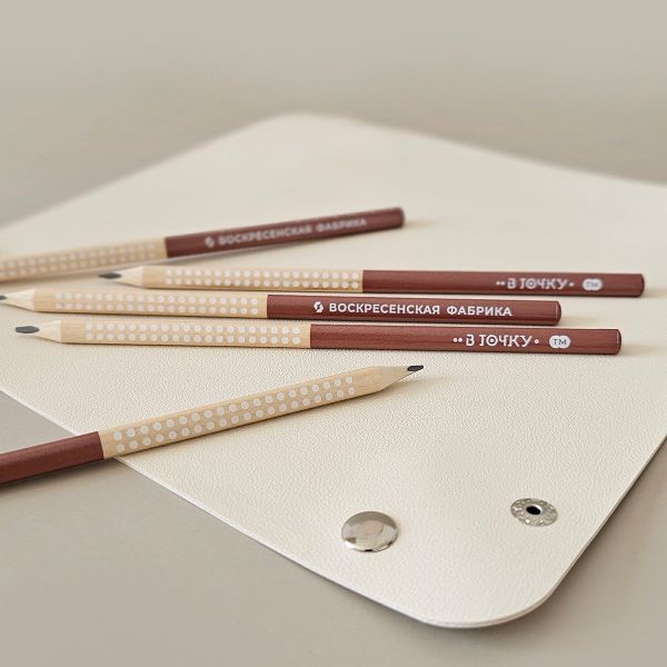 Карандаш чернографитный трехгранный заточенный ТМ (HB) 12 шт, 02 бронзовый, ВКФ 12Д-3000