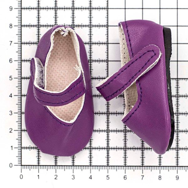 Туфельки 7х3,5х3см, пара (фиолетовый), DSS8321