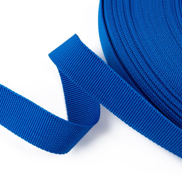 Стропа (ременная лента) 25 мм / 50 метров, толщ. 1.08 мм, [10 г/пог.м], 100% п/п, 213 василек, Gamma G-25 ЦВ