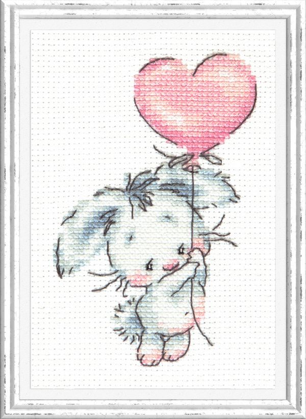 Набор для вышивания нитками Чудесная игла, Улетаю!, 8х11 см