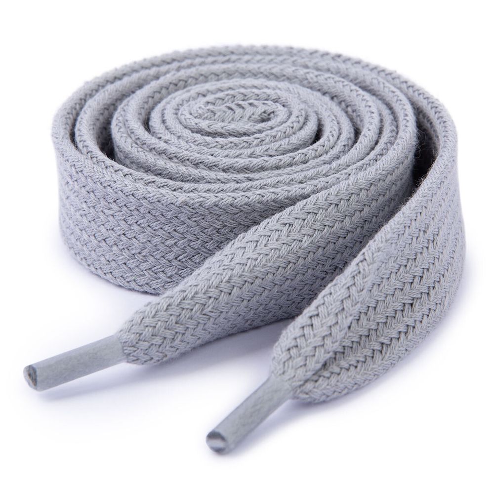 Шнур плоский для худи ⌀21.0 мм, 120 см, 10 шт, 940040 св.серый, р.60239/120И