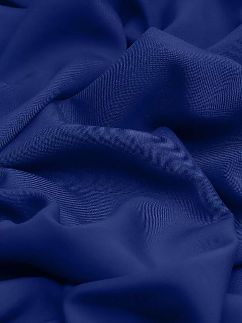 Штапель 110 г/м², 145 см / 2 метра, TBY-Vi-30-43.2, цв.43 яр.синий