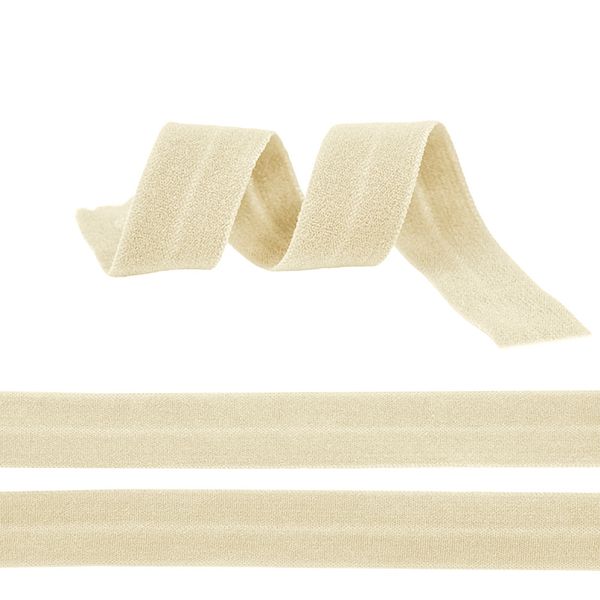 Резинка бельевая (окантовочная) матовая 20.0 мм / 50 метров, ROM.20307 F307 св.бежевый