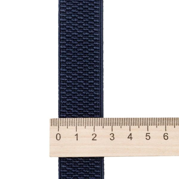 Резинка для подтяжек (помочная) 25.0 мм / 25 метров, 15.75 г/п.м., 233 индиго синий, 6123-9389