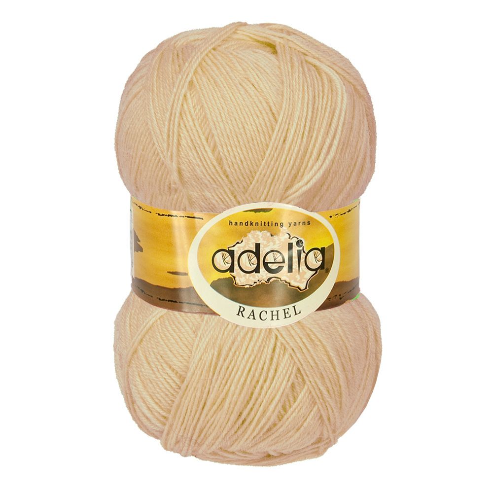 Пряжа Adelia Rachel / уп.5 мот. по 100г, 400м, 17 бежевый
