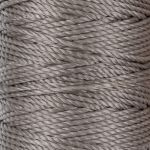 Нитки для кожи вощёные (полиэстер) 40 м, 007 серый, LC-006, Промысел