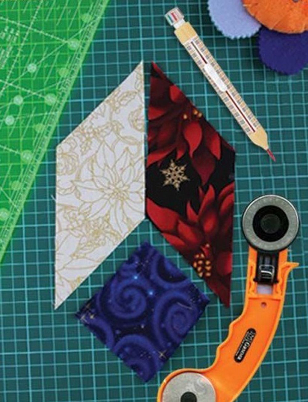 Мат для резки 45х30 см, формат А3, серо-зеленый, Gamma DK-003