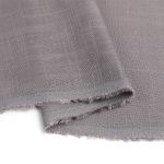 Льняная ткань 190 г/м², 140 см, в нарезке, цв. 15 серый, 10 метров /TOS/