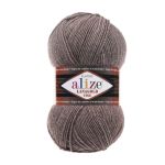 Пряжа Alize (Ализе) Lana Gold Fine / уп.5 мот. по 100 г, 390м, 240 коричневый меланж A