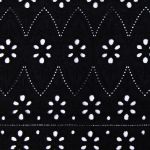 Ткань шитьё (прошва) 285 г/м², 140 см / 10 метров, черный, Gamma YFAS-2309