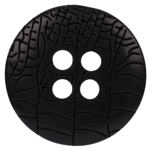 Пуговицы 4 прокола костюмные 11 мм, 24 шт, А008 черный, Blitz DRN 0027