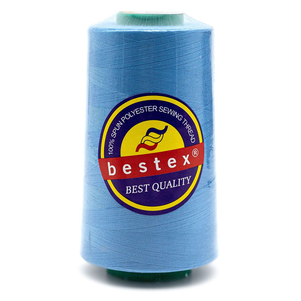 Нитки универсальные Bestex 50/2, 4570 м (5000 ярд) / 1 кат., 367 бледно-васильковый