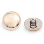 Пуговицы на ножке 24L (15мм) (Gold (золотой)), 48 шт