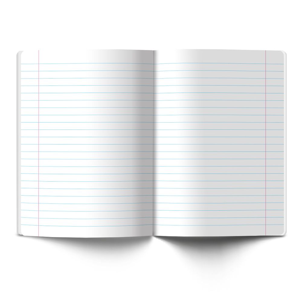 Тетрадь ученическая школьная A5+ 12 л. на скобе 65 г/м², белизна 100%, 25 шт, линия, 000698 Самурай, Светоч 12ТЕТл-001