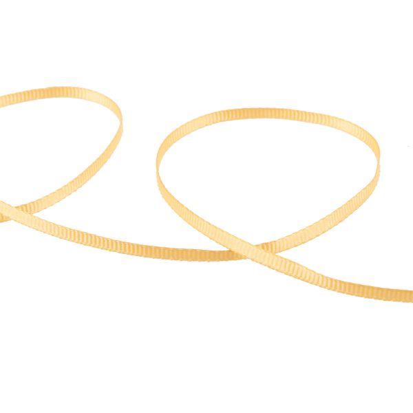 Лента репсовая (в рубчик) _3.0 мм / 91.44 метра, 018 капучино, Gamma GR-03