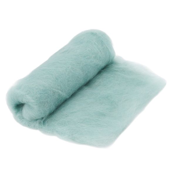 Шерсть для валяния Ангорка 100 г, Камтекс, 025 мята