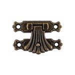 Замок для шкатулок 3.7х2.4 см, 5 шт, 02 бронза, Mr.Carving