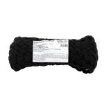 Тесьма отделочная зигзаг 9 мм, / 20 метров, черный, Blitz