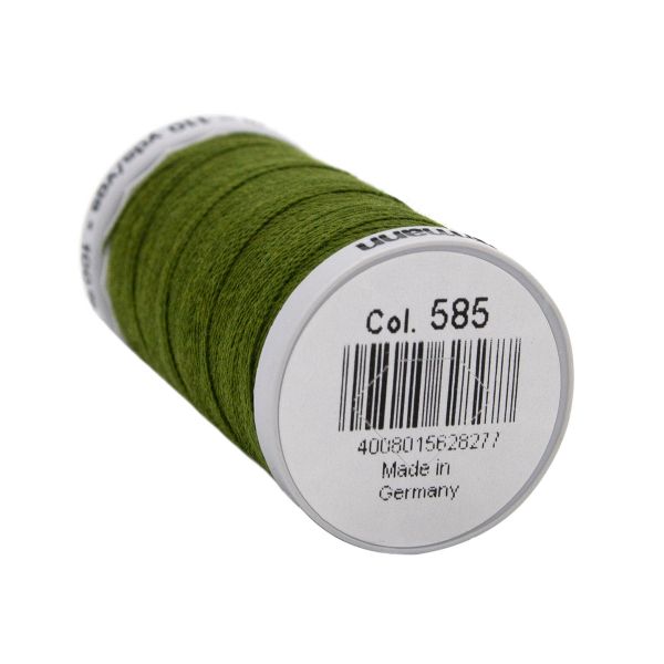 Нитки суперкрепкие Gutermann Extra Strong M782, 100м, 585 т.папоротник, 5 катушек