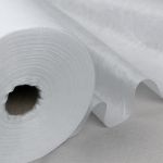 Флизелин клеевой точечный 35 г/м², цв.белый, шир.90см, 100м
