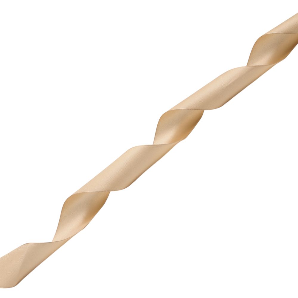 Лента атласная 1-сторонняя 50.0 мм / 22.86±1 метров, 067 бежевый, Globus