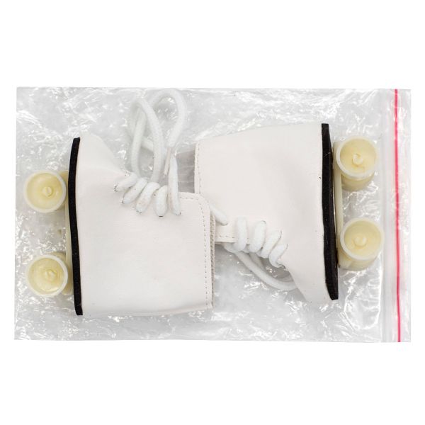 Ботиночки 8х3,5х8см, пара, белый