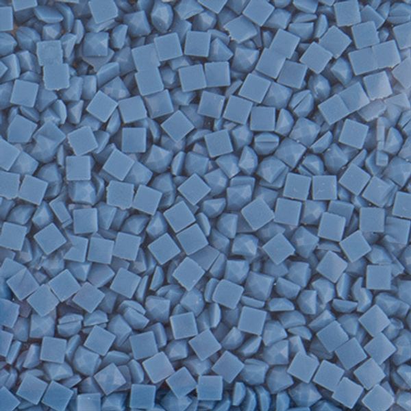 Стразы неклеевые акрил 2.3х2.3 мм, 100 г (10х10 г), /РП/, №3117 голубой, Zlatka ZMS