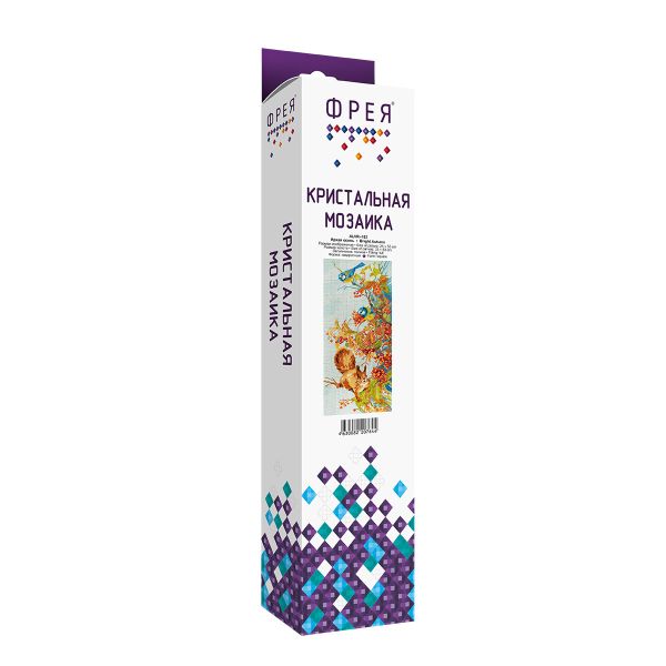 Алмазная (кристальная) мозаика Фрея, Яркая осень, 25х55 см