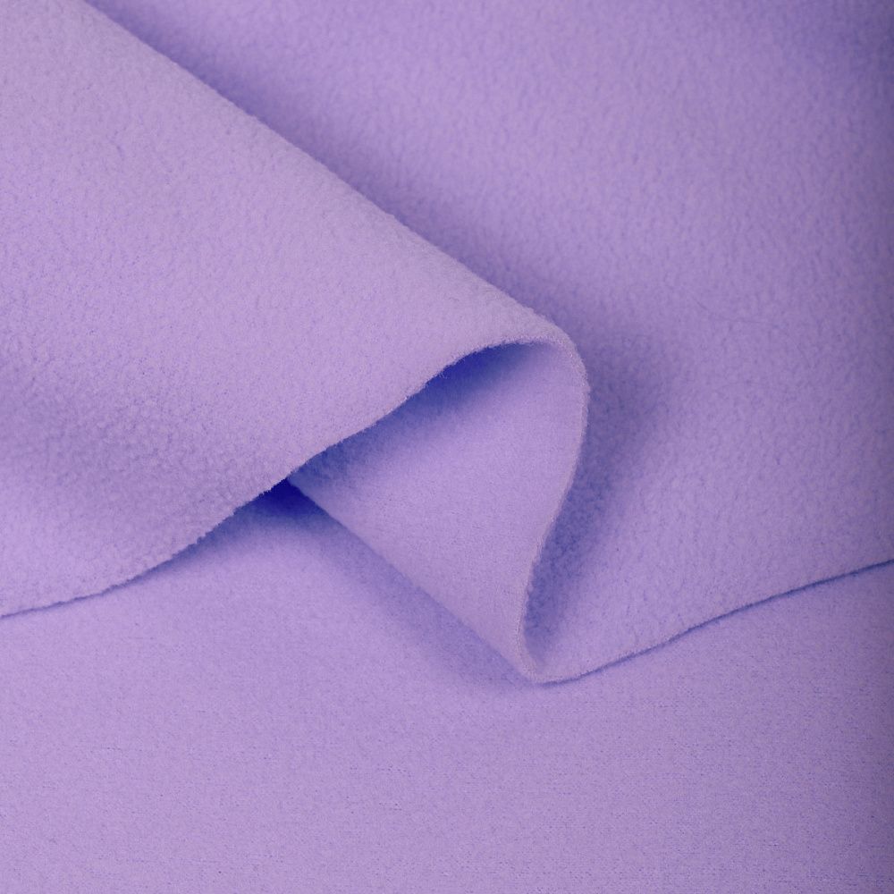 Флис 2-сторонний 190 г/м², 150 см / 10 метров, N-TBY-0059-166, цв.F166 лаванда