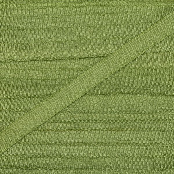 Лента (тесьма) шелковая 4.0 мм / 45.5±0.5 метров, №214 т. оливковый, Gamma SR-4