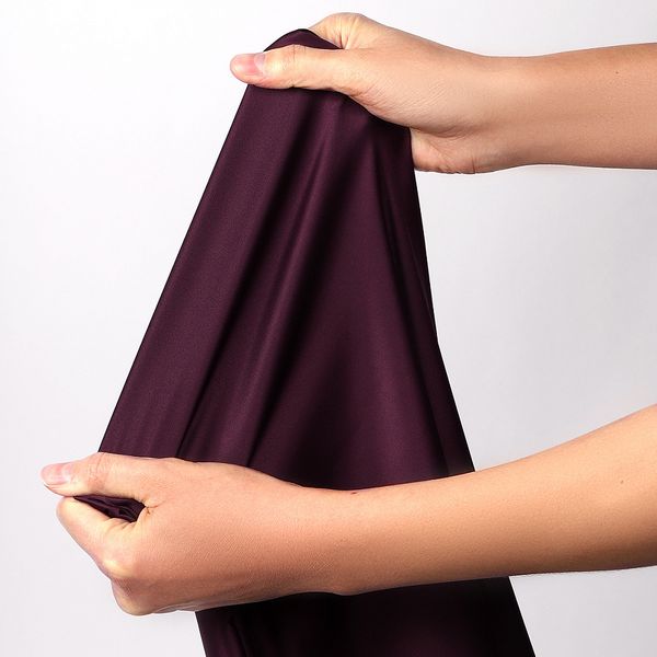 Атлас стрейч для нижнего белья 107 г/м², 125 см / 1 метр, 0180 цв.117 бордо