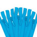 Молния спираль (витая) Arta Т5 (5 мм) 1 зам., разъем., 60 см, цв. 549 бирюза, уп.5 шт