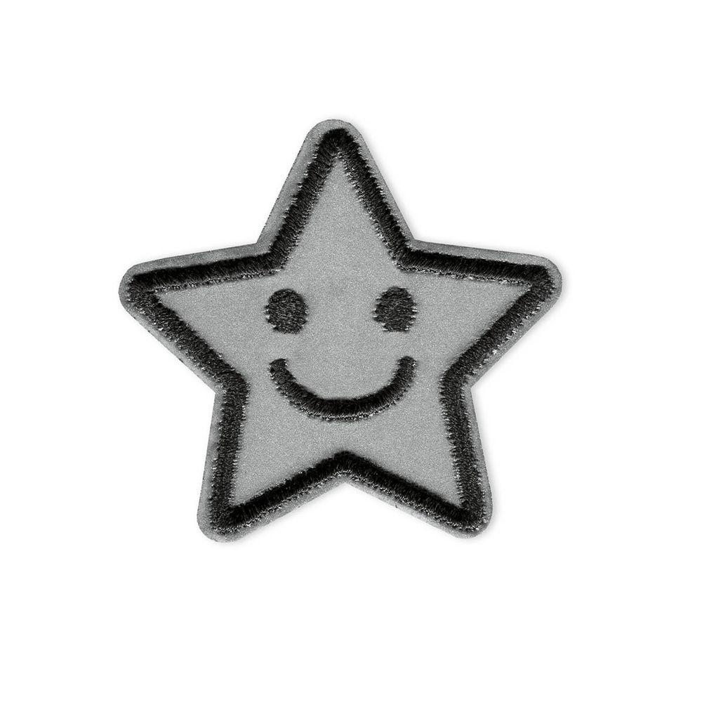 Термоаппликация свет.кл, пр. Звезда серебр. 1шт, Prym