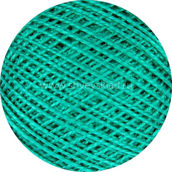 Пряжа ПНК им.Кирова Ирис / уп.20 мот. по 25 г, 150м, 3514 темная морская волна