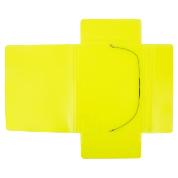 Папка на резинке A4 600 мкм 35 мм, 5 шт, желтый EC210400009, Expert Complete