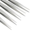 Пинцет прямой TZ-02 К, 5 шт