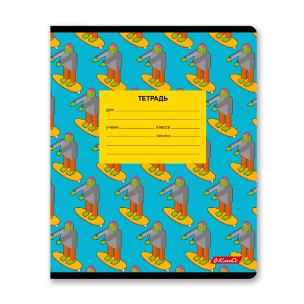 Тетрадь ученическая школьная, A5+ 24 л. на скобе 65 г/м², белизна 100% 30 шт, клетка, 000718 Ужастики, Светоч 24ТЕТк-001