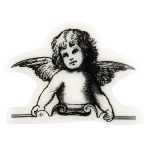 Штамп 5.8х5.8 см, 01 Ангелочек, Mr.Painter TSM-03