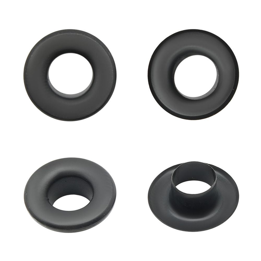 Люверсы металл ⌀_9.2 мм (внутр.), h6.32 мм (внутр.), №24, сталь, New Star, оксид, уп≈1000 шт