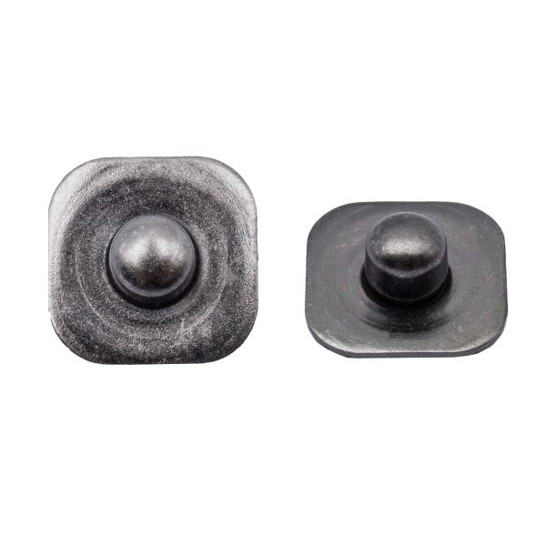 Хольнитены джинсовые ⌀10 мм, цв.металл |БЕЗ ГВОЗДЯ|, чер.никель BIG, 100 шт, 69093