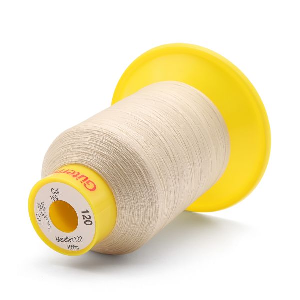 Нитка эластичная Gutermann Maraflex 120, 1500 м, 716936, 169 пломбир, 1 катушка