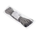 Стропа (ременная лента) 5 мм / 25 метров, толщ. 1.25 мм, [5.6 г/пог.м], 100% п/п, рис.9688, серый, Gamma С3857Г17