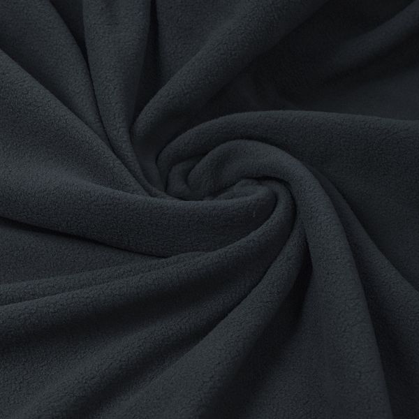 Флис 2-сторонний 190 г/м², 150 см / 2 метра, TBY-0059-156.2, цв.S156 тем.серый