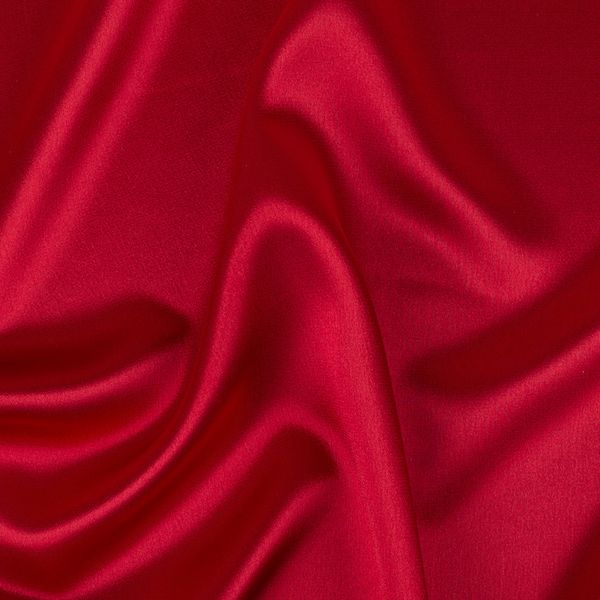 Ткань блузочная Poly satin 100 г/м², 45х45 см, 09 т.красный, Gamma PSS-001