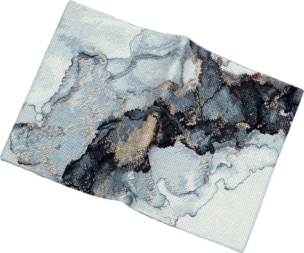 Набор для вышивания нитками Panna OP-7459, Обложка для паспорта. Жеода, 20х13.5 см