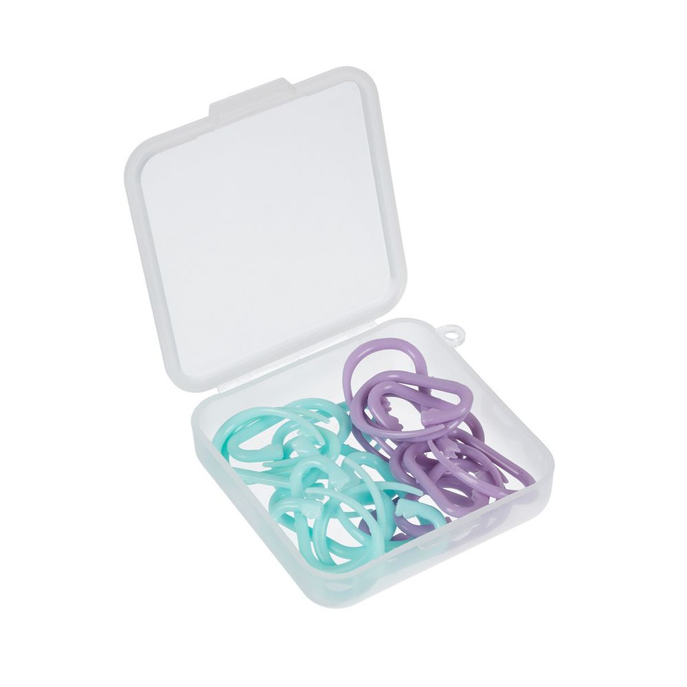 Кольца для вязания маркировочные пластик ⌀26 мм, 20 шт, Gamma MKB-20