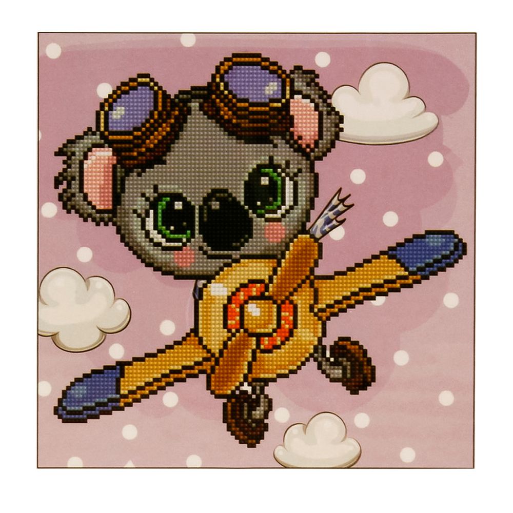 Алмазная (кристальная) мозаика Фрея, Навстречу ветру! 30х30 см