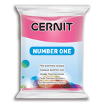 Полимерная глина Cernit №1 запекаемая, классическая 56-62 гр, 481 малиновый