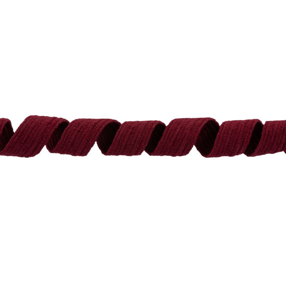 Резинка бельевая (стандартная) 10.0 мм, / 15х10 м плетеная, бордовый/ bordo, Gamma С 3337